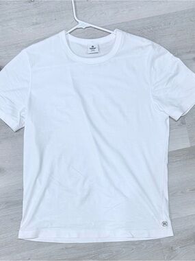 Reigning Champ Lightweight Jersey Slim Crew Shirt, White, NWOTs, Medium